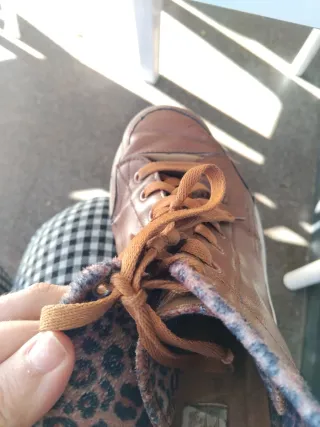 Zapatilla Skechers mujer con cordones - Talla 41