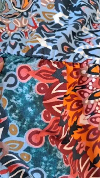 Vestido estampado talla 2XL