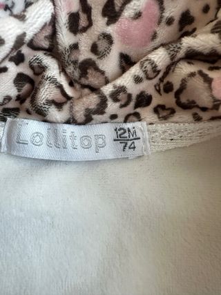 Set felpa bambinayitta in pile bellissima e calda