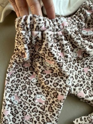 Set felpa bambinayitta in pile bellissima e calda