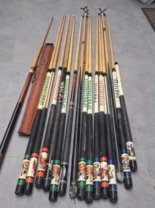 Lote de Tacos de Billar