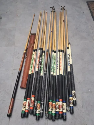 Lote de Tacos de Billar