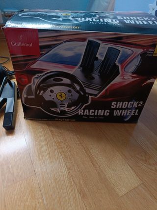 Volante y pedales PlayStation 2