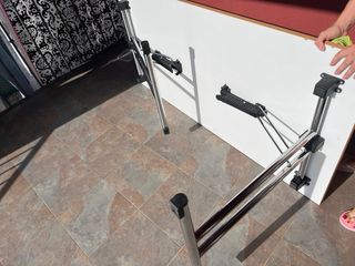 Mesa plegable madera y metal