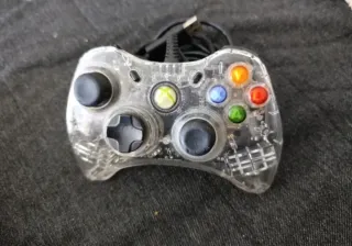 Mando PDP Afterglow Xbox 360 Transparente