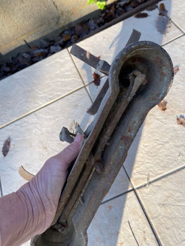 Balanza de platillos antigua