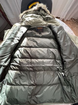 Woolrich Parka Verde Oliva Taglia XL