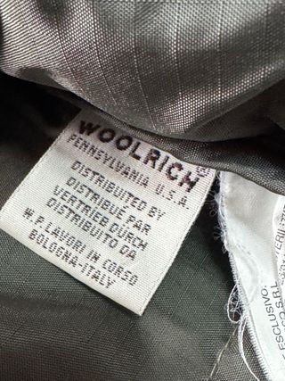 Woolrich Parka Verde Oliva Taglia XL