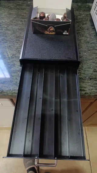 Caja almacenamiento cápsulas Nespresso