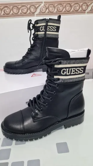 Botines Guess Talla 39 Negros