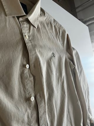 Harper & Neyer Beige Cotton Shirt Minimal