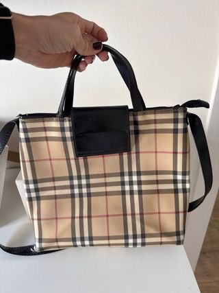 Borsa Burberry Original Vintage a Quadri