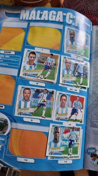 Álbum cromos Liga BBVA 2010-2011
