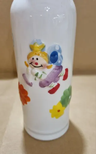 Oliera in ceramica decorata