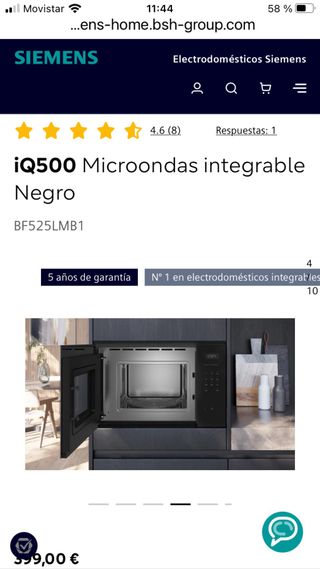 Microondas Siemens BF525LMB1