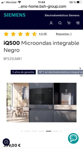 Microondas Siemens BF525LMB1