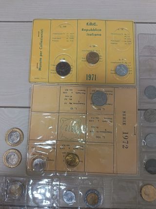 Lotto Monete Euro, Italiane, Sterline