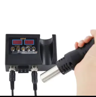 Kit Soldadura Profesional 2 en 1 Estación Aire Cal