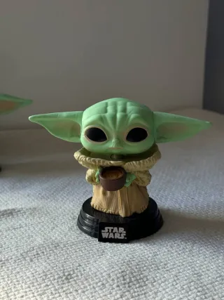 2 Figuras Funko Pop Grogu Star Wars