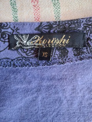Vestido Koroshi Morado Talla XS