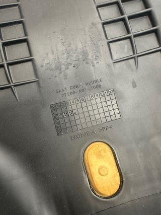 Asiento Sillín Scooter Honda PCX 125 año 2018 2020