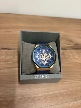 Reloj Guess Azul y Dorado