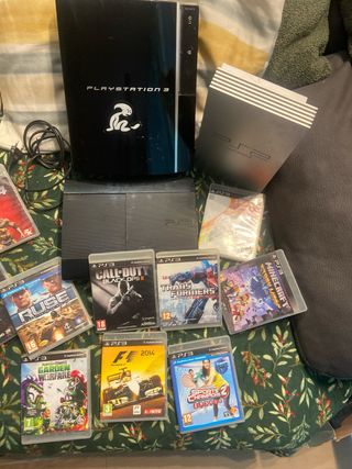 Pack Consolas PS3 y PS2 con Juegos