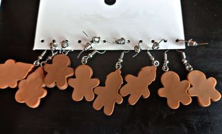 Pendientes Navideños Resina