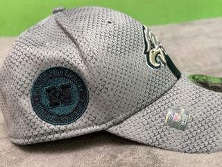 Gorra New Era Eagles 9FORTY Stretch-Snap Gris