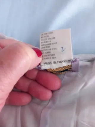 Falda Vintage Beige y Naranja