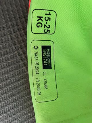 Chaleco piscina Decathlon 15-25kg