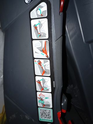 Silla de coche Römer púrpura