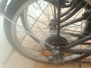 Bicicleta Plegable Negra