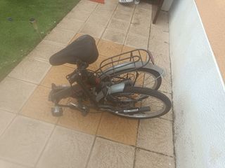 Bicicleta Plegable Negra