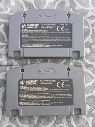 Pokémon Snap y Super Mario 64. Juegos Nintendo 64