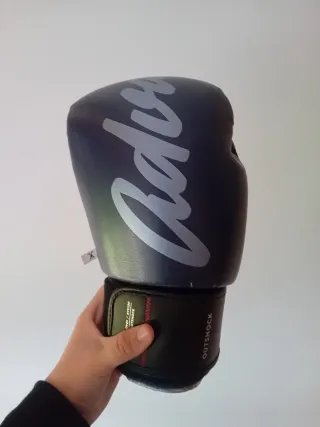 Guantes Kick-Boxing/Muay-Thai Adulto Azul.