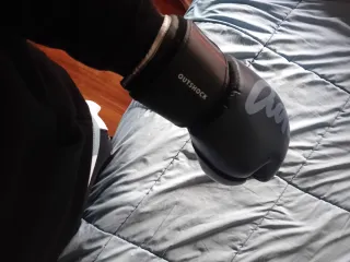 Guantes Kick-Boxing/Muay-Thai Adulto Azul.