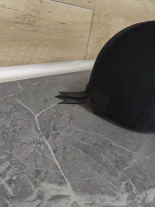 Casco de hípica negro