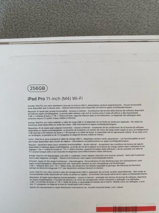 iPad Pro M4 256GB Plata