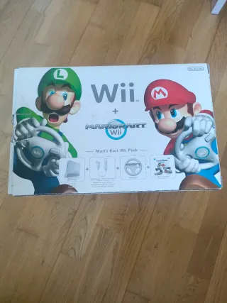 Nintendo Wii + Mario Kart Wii
