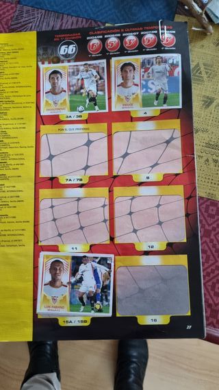 Álbum Cromos Liga BBVA 2009-2010