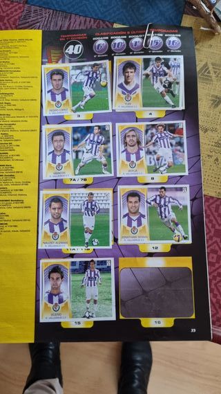 Álbum Cromos Liga BBVA 2009-2010
