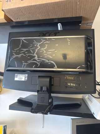 Monitor ordenador Acer P194W Negro/Plata