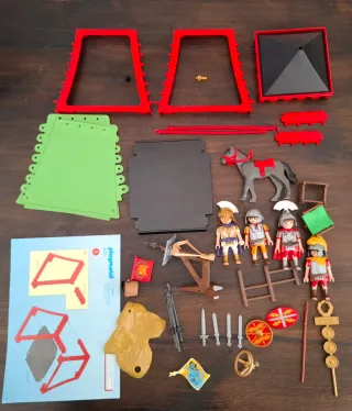 Playmobil Campamento Romano 4273 y referencia 5389