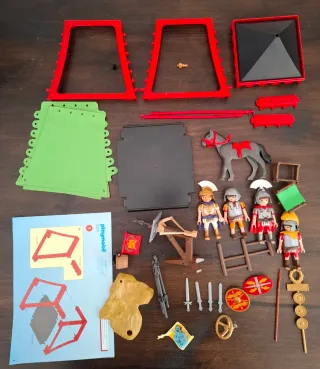 Playmobil Campamento Romano 4273 y referencia 5389