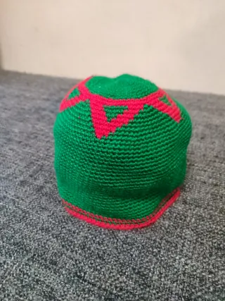 Lote3 gorros lana artesanía marroquí Hecha a mano
