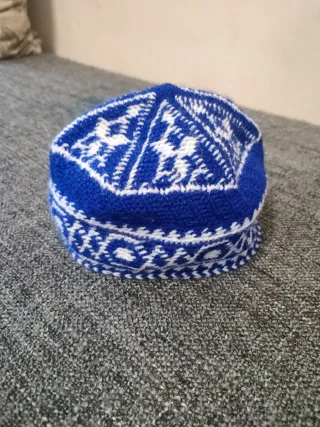 Lote3 gorros lana artesanía marroquí Hecha a mano