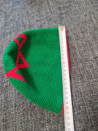 Lote3 gorros lana artesanía marroquí Hecha a mano
