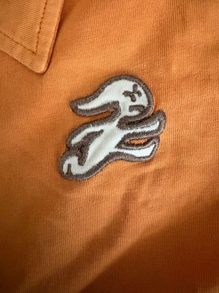 Lote 2 polos Adidas blanco y naranja