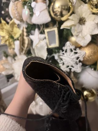 Scarpe con tacco alto e strass